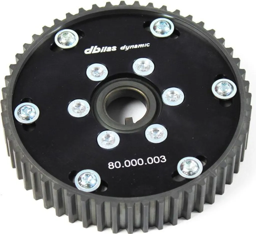Roue crantée réglable dbilas en aluminium pour moteur VAG 16V