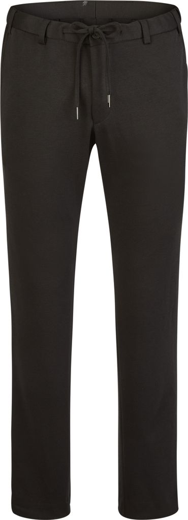 HECHTER Paris CASUAL Herren-JOGGPANTS Modern-Fit Schwarz 44