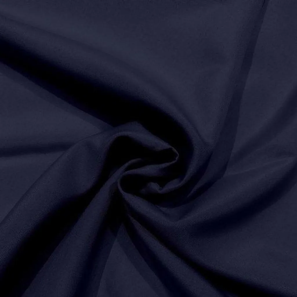 Nappe rectangulaire 140x300 cm blanc anti-tache en tissu déperlant