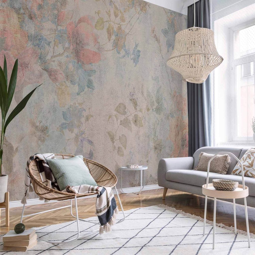 Vlies Fototapete - Sunk in Stone - First Variant 400x280 cm Blumen b-C-0975-a-b