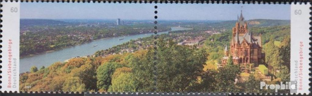 Briefmarken BRD 2020 Mi 3510-3511 Paar gestempelt Deutschlands schönste Panoramen