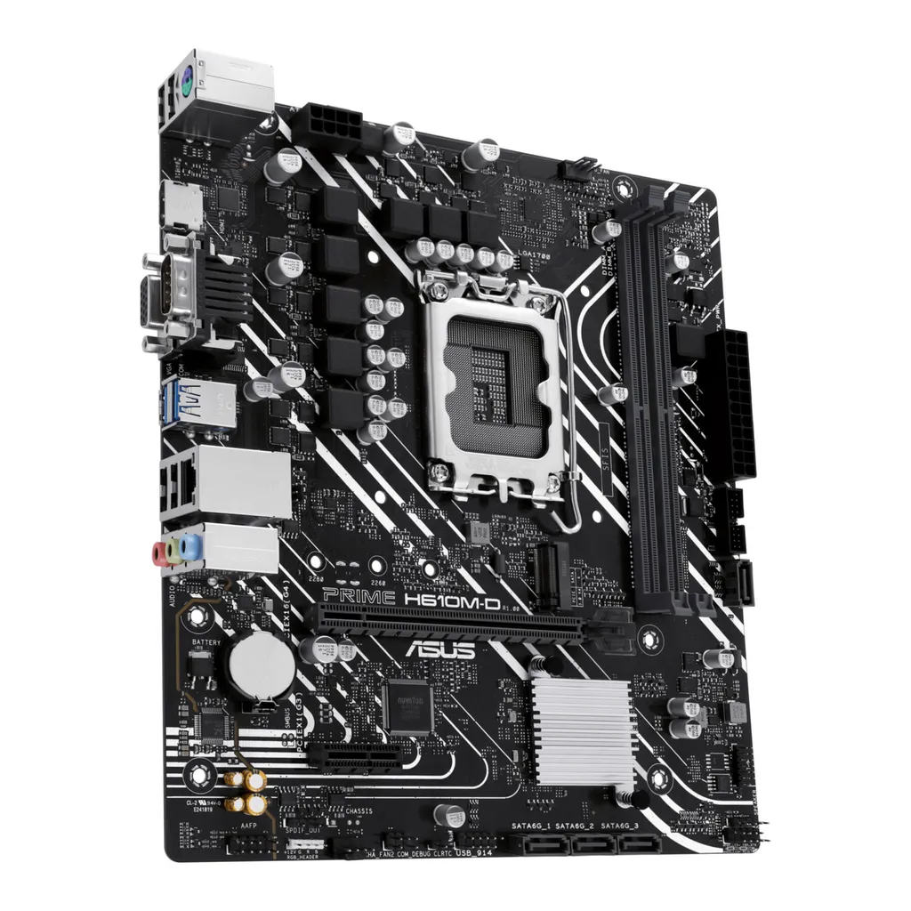 ASUS PRIME H610M-D Scheda Madre Professionale Intel H610 mATX - B2B - 5