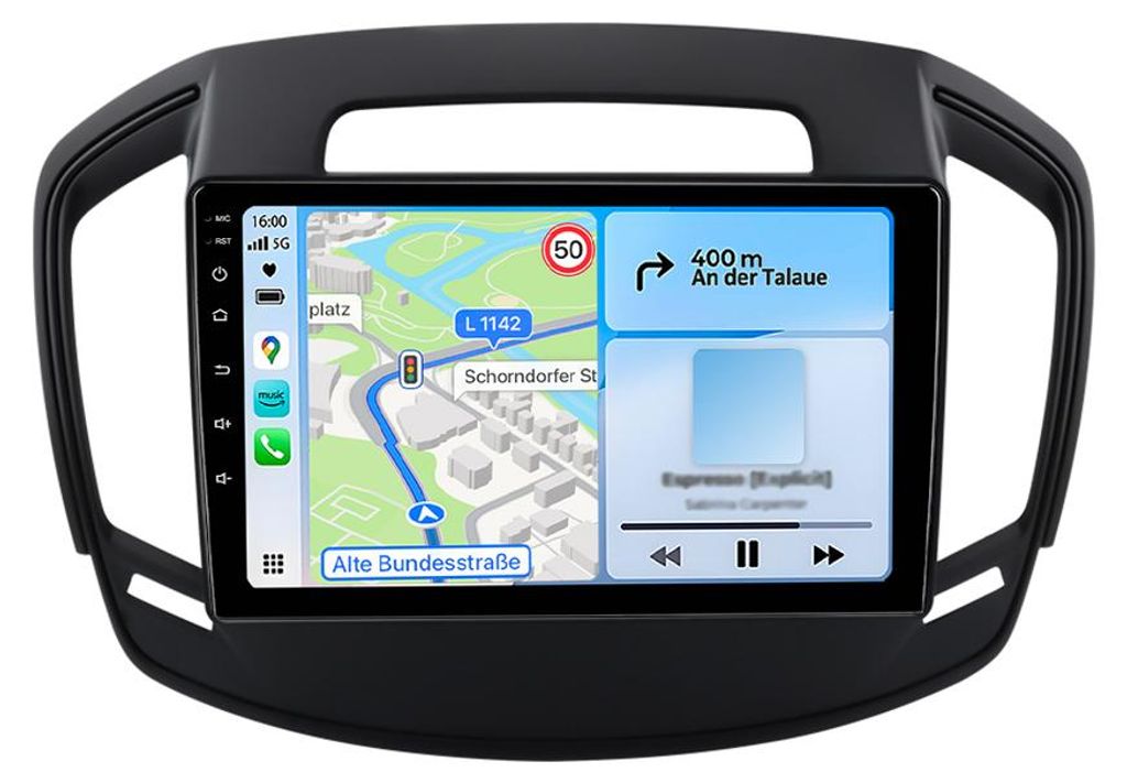 9 Zoll 6+128GB Android Autoradio für Opel Insignia Produktbild 