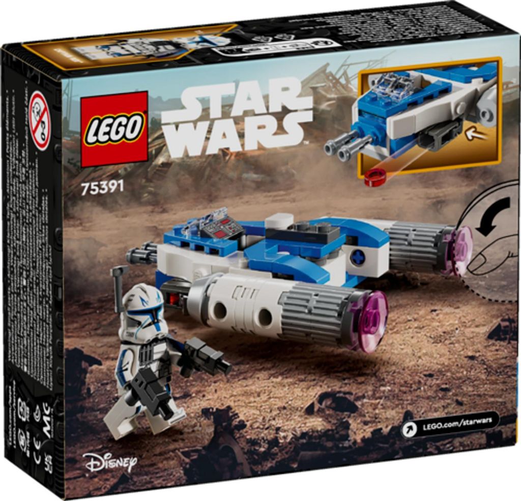 LEGO Star Wars Mikrostíhačka Y-Wing™ kapitána Rexa, Obrázok produktu 