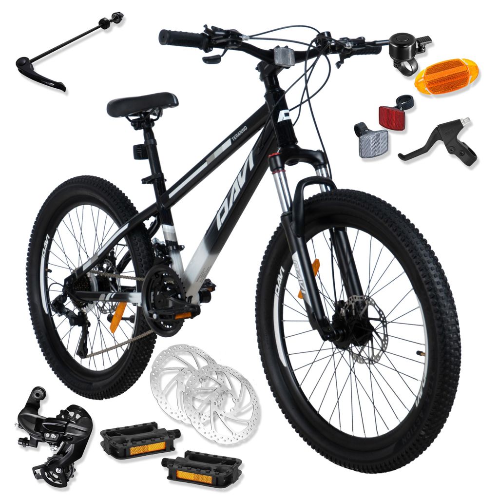 Davi Terrano 24 zoll mountainbike, 21 gang-schaltung, 9–12 Produktbild 