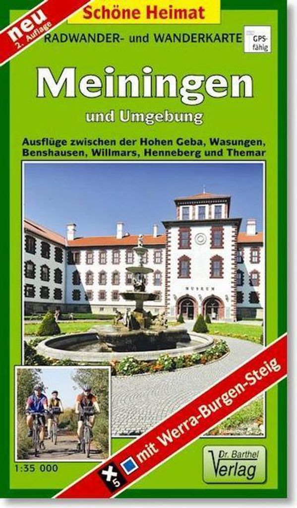 Wander- und Radwanderkarte Meiningen und Umgebung 1 : 35 000