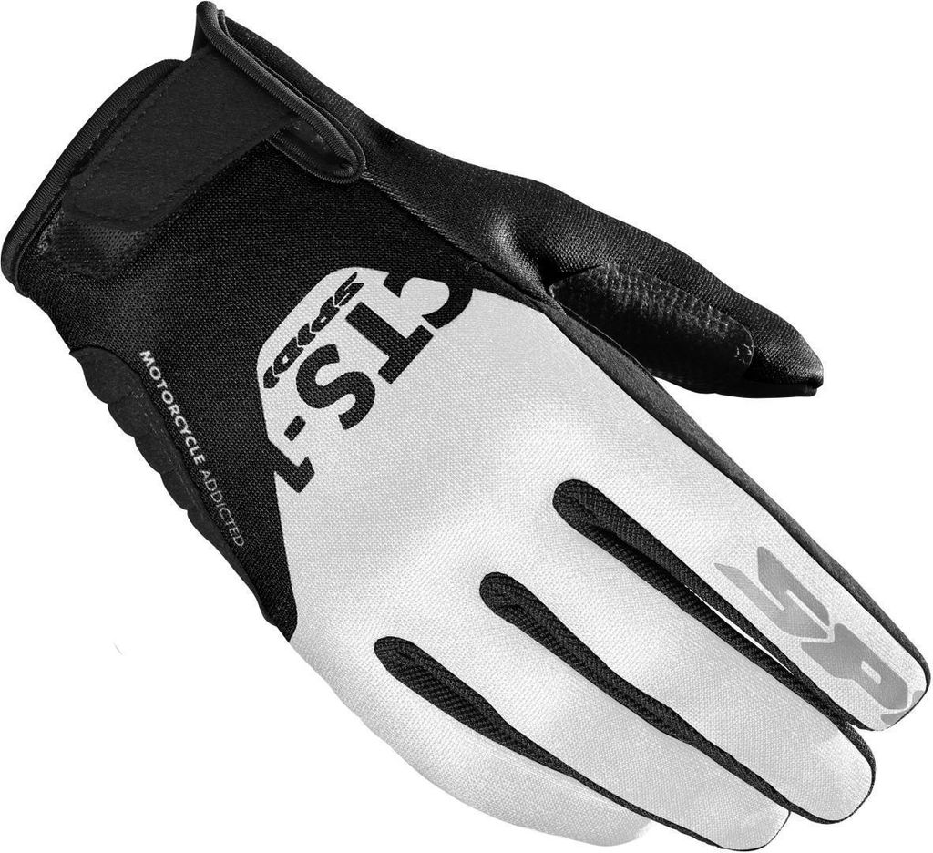 Spidi CTS-1 Damen Motorrad Handschuhe, schwarz/weiß, XS