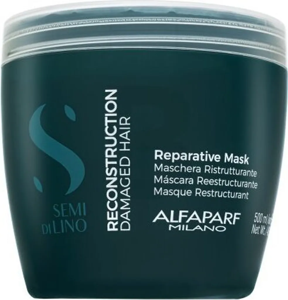 Alfaparf Semi di Lino Reconstruction Maschera 500ml - Riparazione Professionale