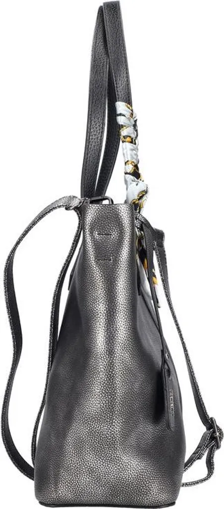Sac à main Femme Rieker Argent Idéal pour Sorties avec son Foulard
