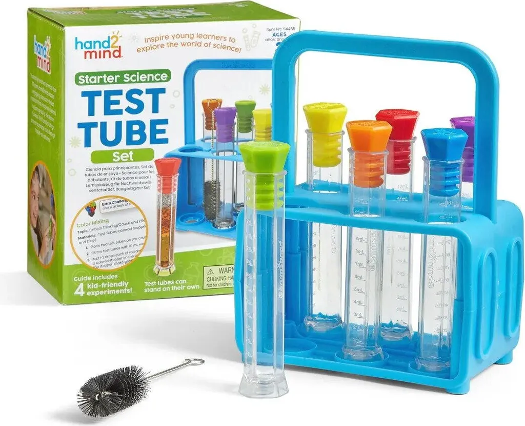 Learning Resources Starter Science Test Tube Set - Kit de 6 Éprouvettes - 3