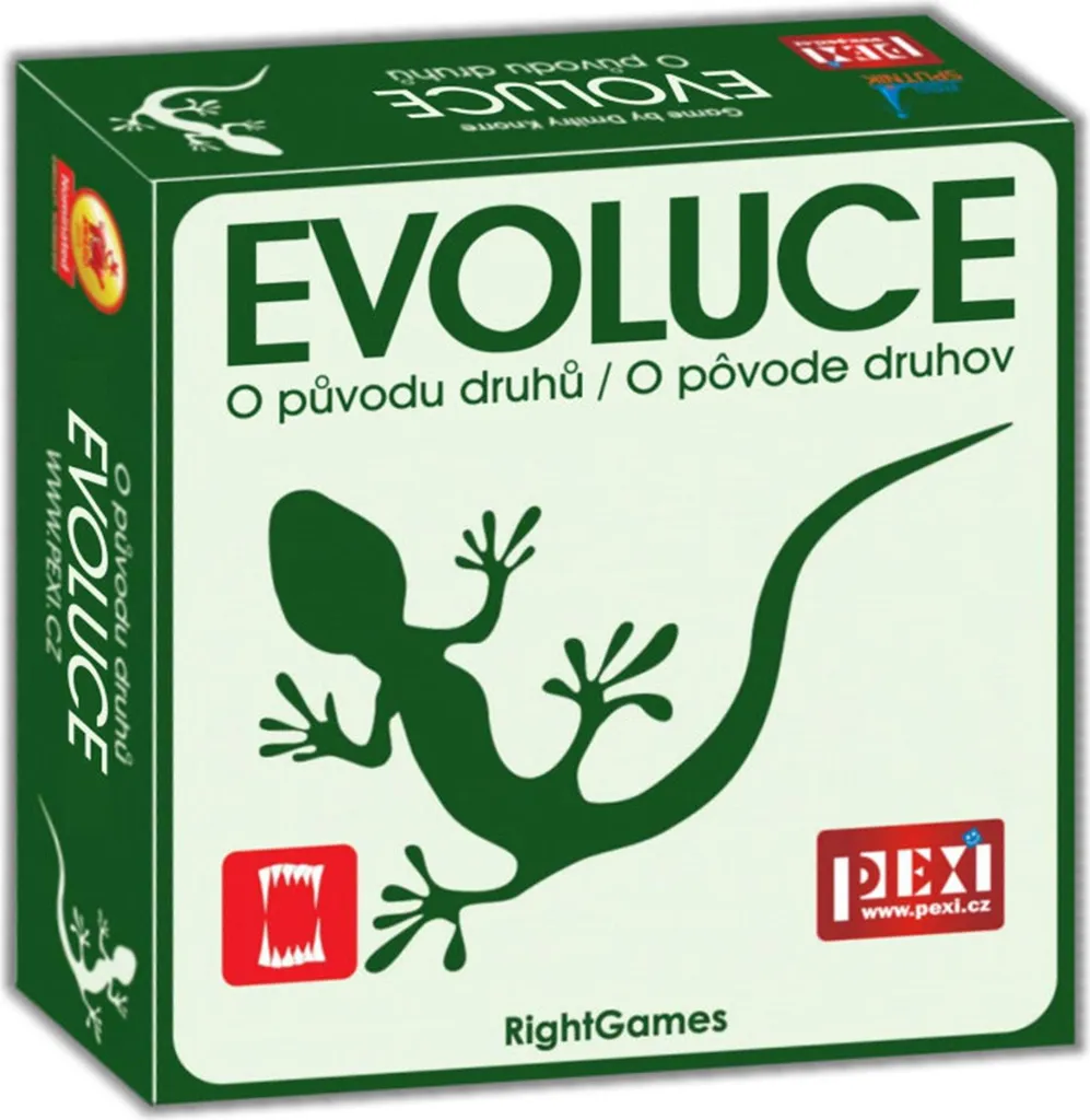 Jeu de Société Évolution PEXI : Sur l'Origine des Espèces pour la Famille