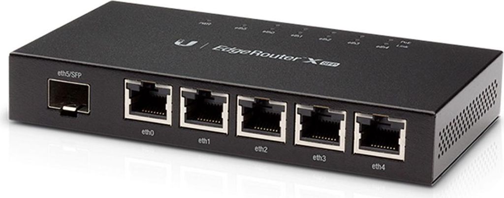 Ubiquiti EdgeRouter X SFP, Ethernet-WAN, Gigabit Ethernet, Produktbild 
