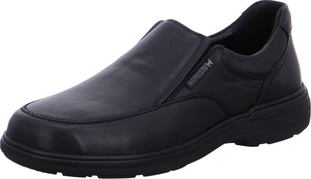 Mephisto Davy Riko - Schwarz Leder Größe: 46.5 Normal