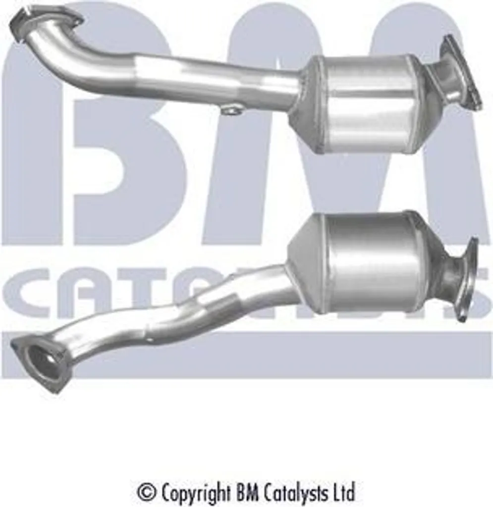 Catalyseur d'échappement BM80480H compatible avec berlines et citadines