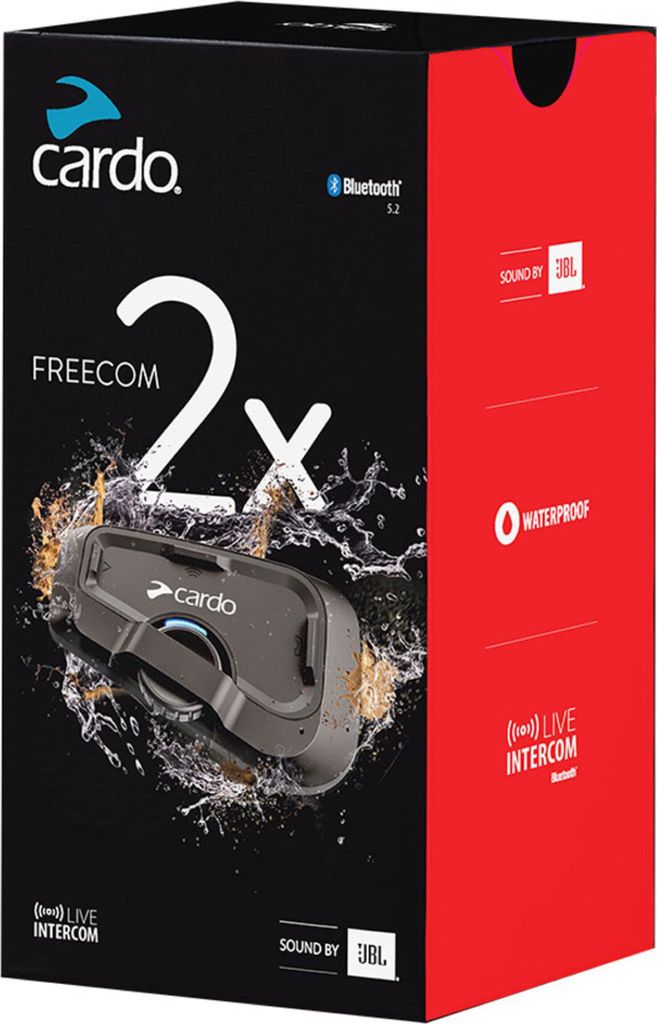 Cardo Freecom 2x až pro 2 osoby jednoduchý box černý Obrázek produktu 