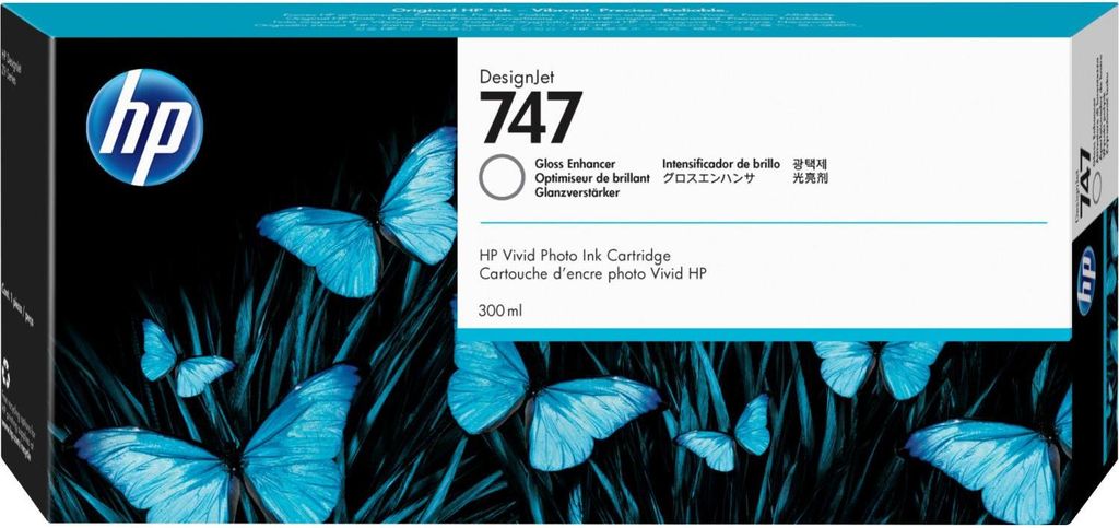 HP 747 - 300 ml - Gloss Enhancer - Original - DesignJet