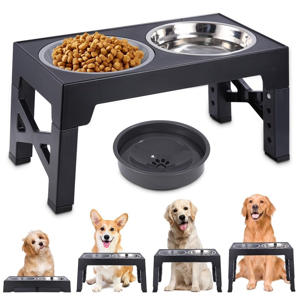 Hundefutter Schüssel, faltbare Haustier langsame Nahrung Schüssel