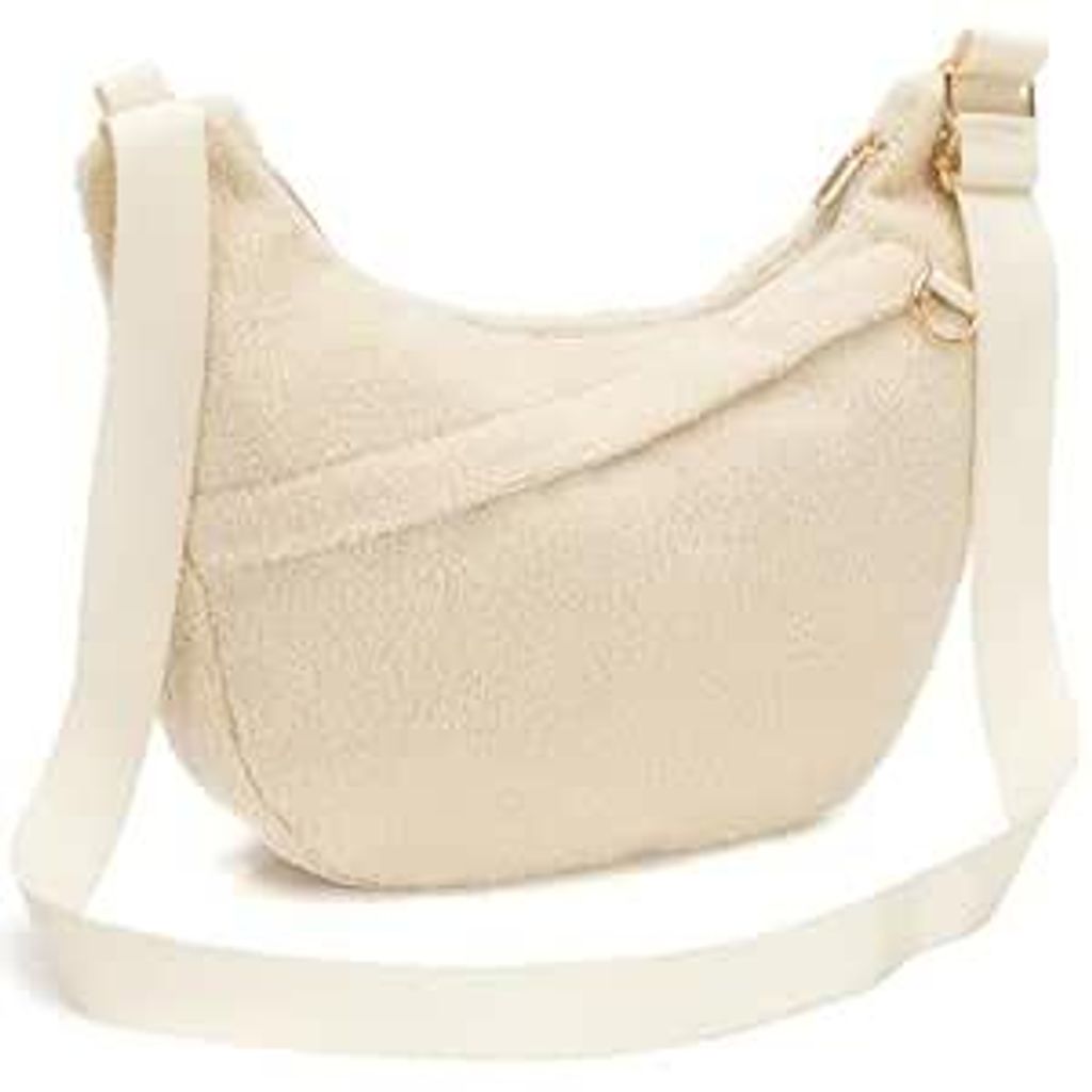 Fillikid Wickeltasche Daybag Teddyplüsch natur