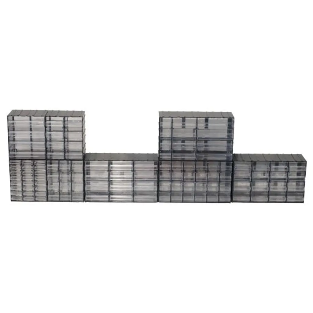 Bac à Bec de Rangement Artplast 501 - Module de Stockage Polyvalent Gris