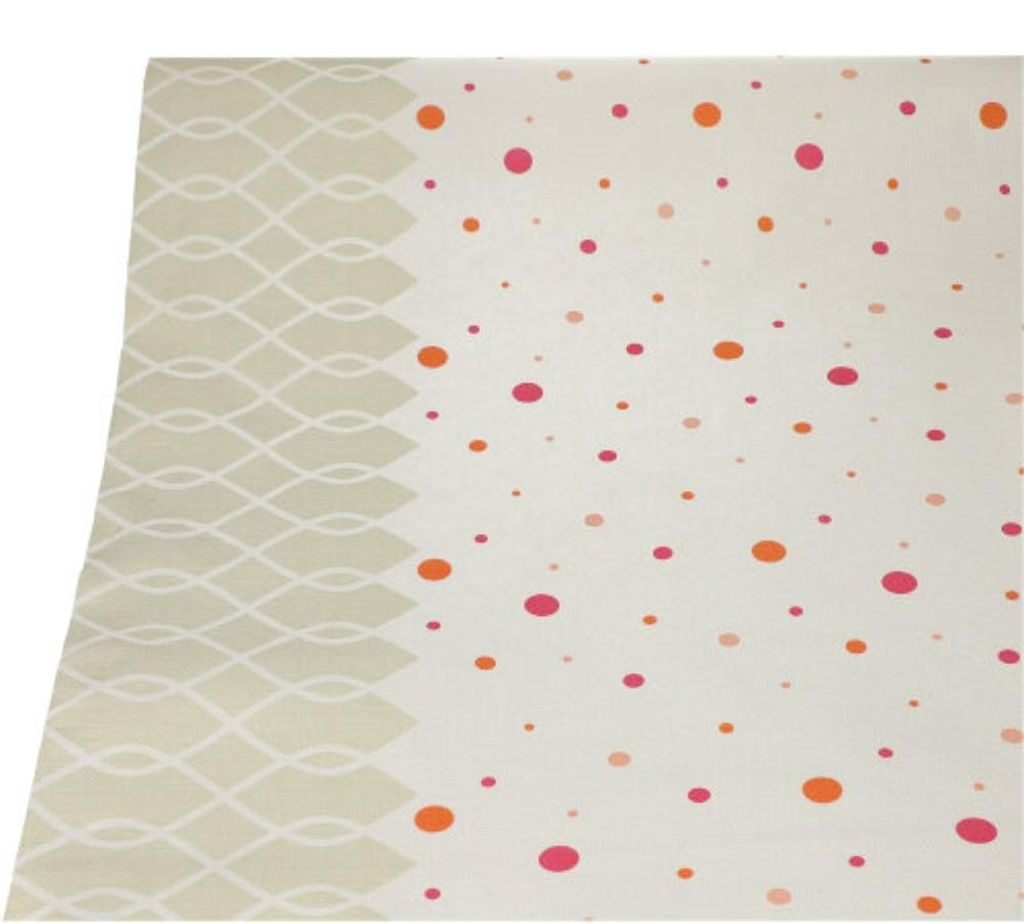 PAPSTAR Tischdecke Papier, rosa, 3 m x 1,2 m für Feste | Schrumpffolie (1 Rolle)