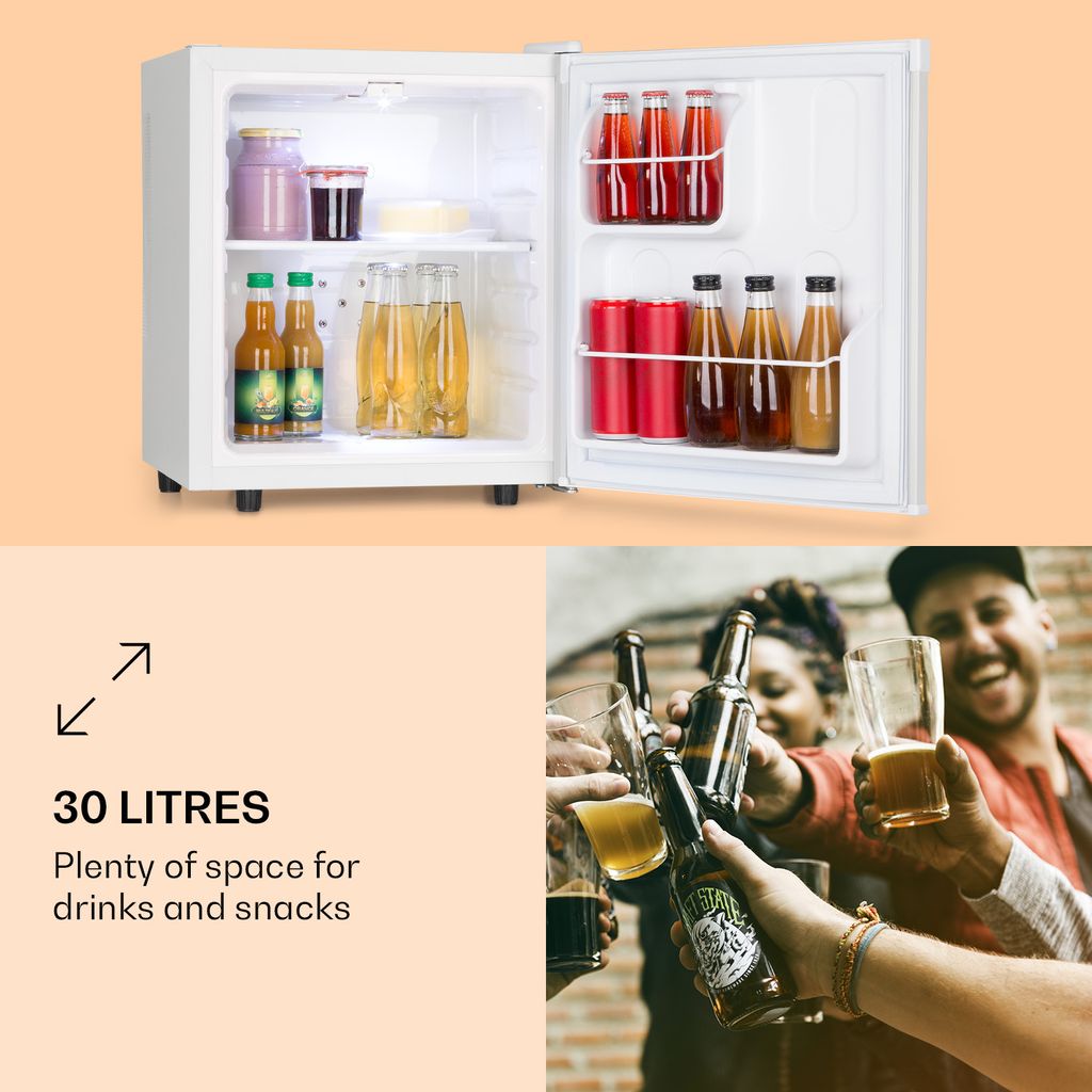 Klarstein Mini chladnička, 30 l, malá, tichá chladnička do Obrázok produktu 4