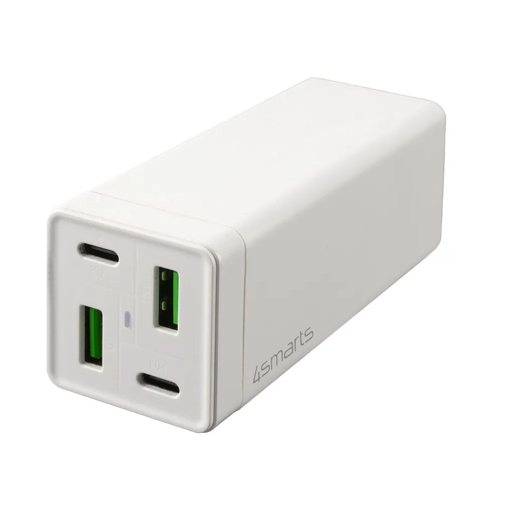 Chargeur Secteur Universel 65W pour Ordinateur et Smartphone - Blanc