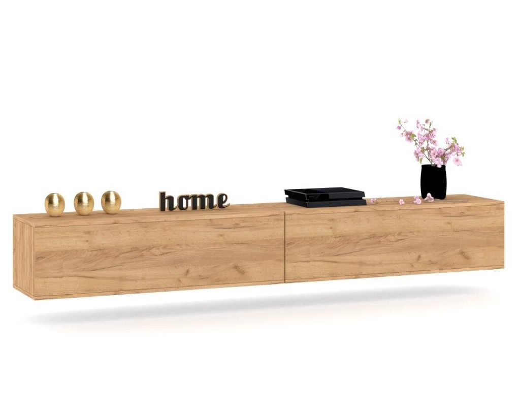 TV-Lowboard Fernsehschrank SIMPLY DUO HÄNGEND Craft Produktbild 