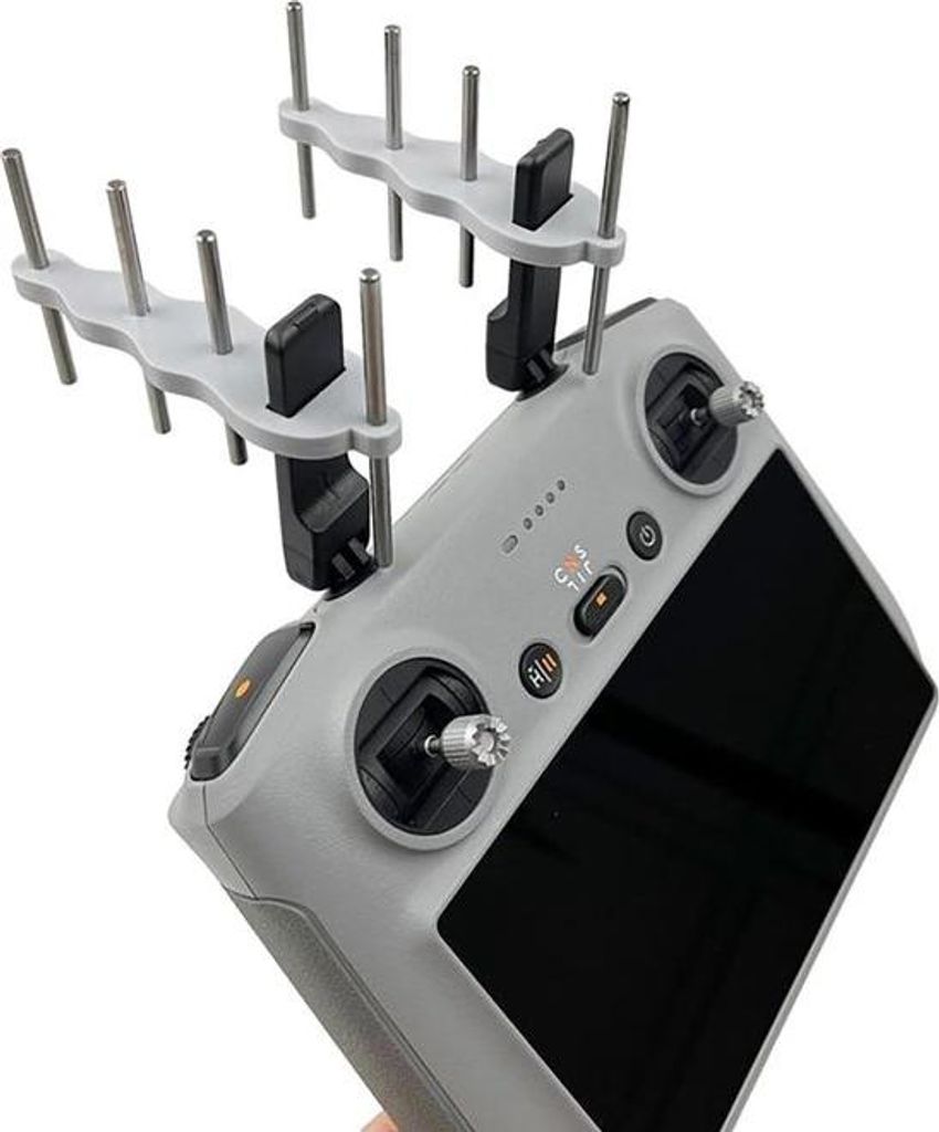 Antennensignalverstärker mit zusätzlicher Reichweite für DJI RC 2, Antennen-Reichweitenverlängerer für DJI Air 3/Mini 4 Pro, Fernbedienungszub...