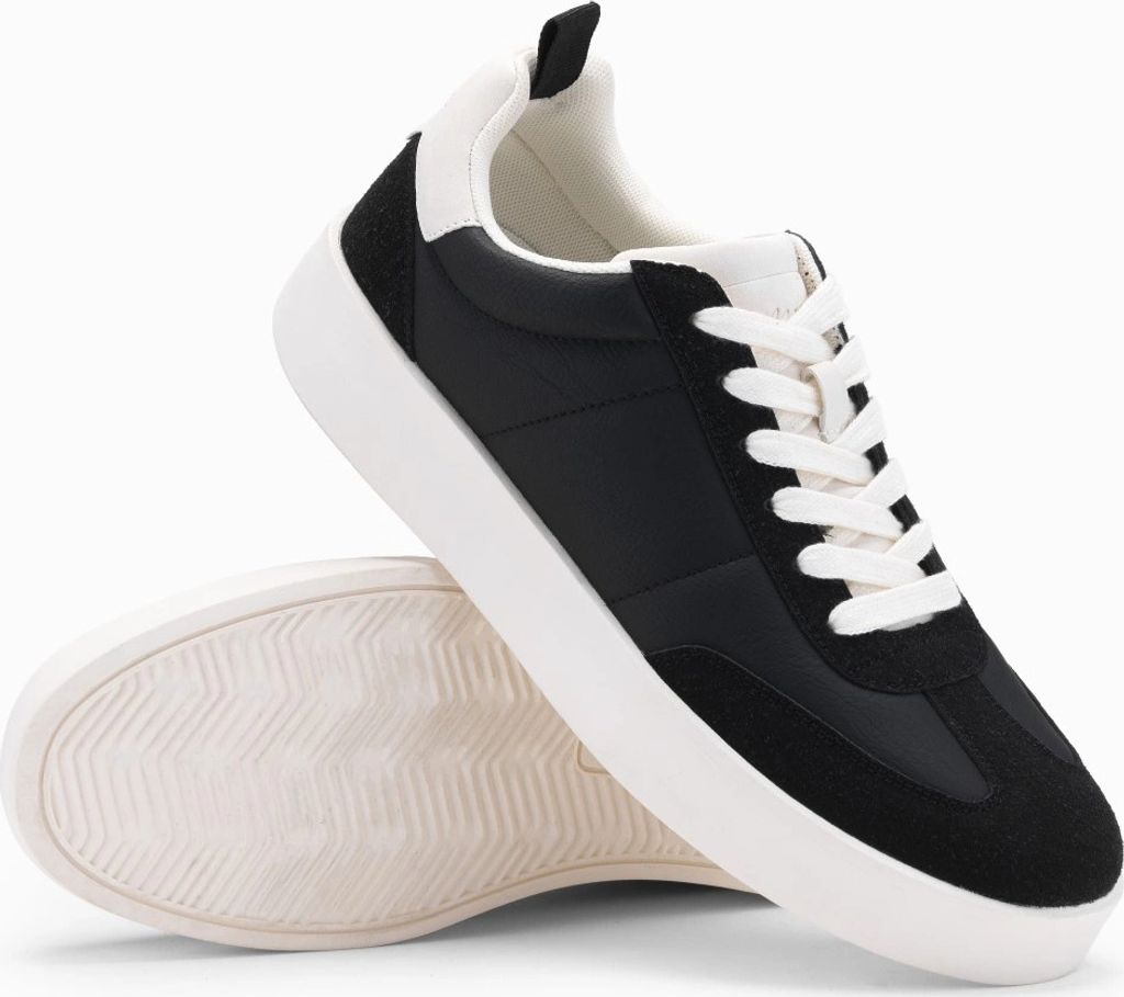 Ombre Clothing Herren Turnschuhe Ganaet schwarz 46