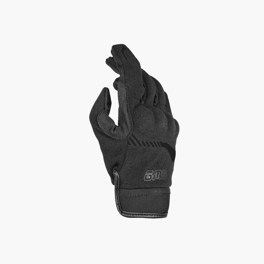 GMS Jet-City wasserdichte Motorrad Handschuhe, schwarz, 2XL