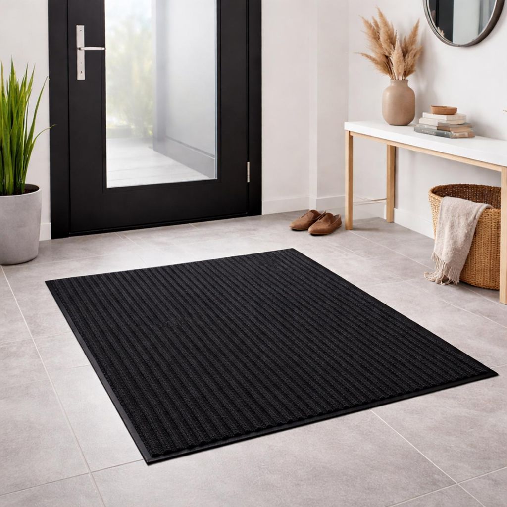 Tapis de propreté XXL 180x120cm noir Image du produit 
