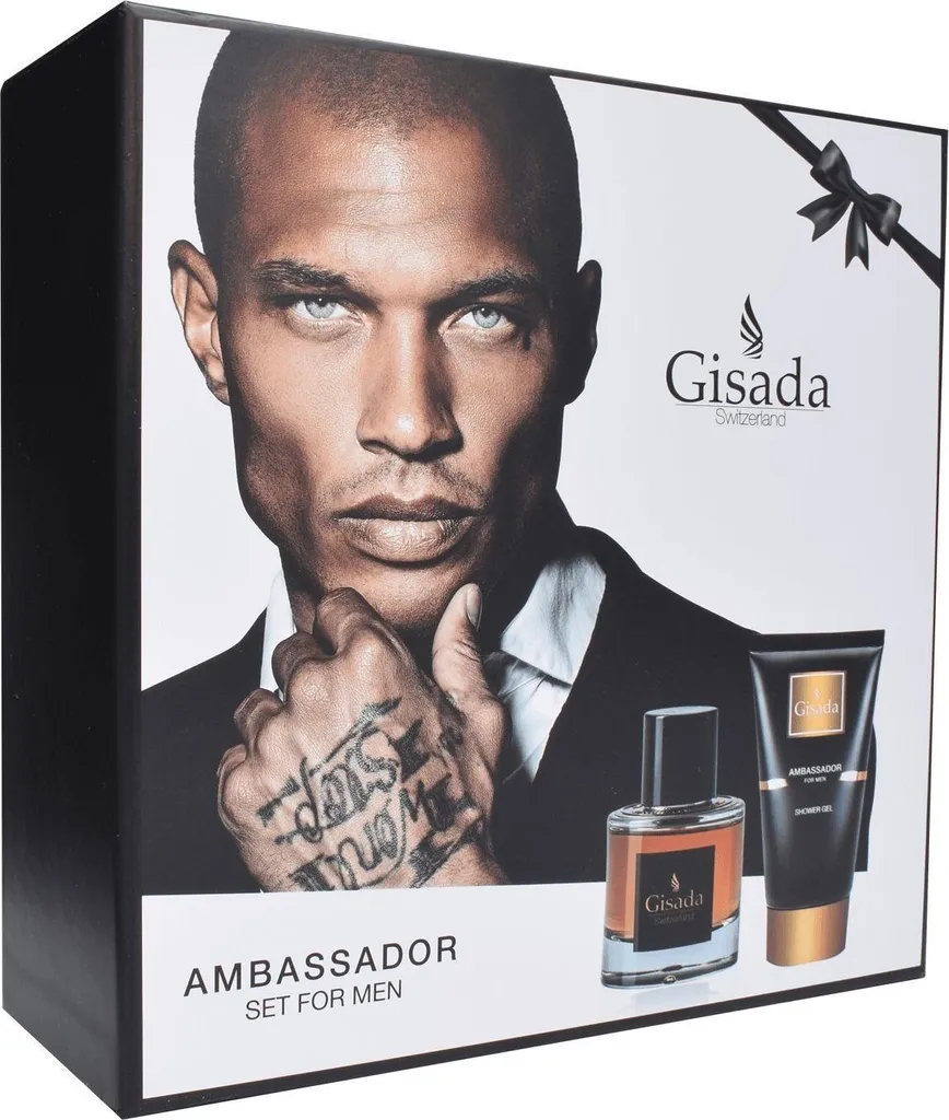 Coffret Parfum Homme Gisada Ambassador Eau de Parfum 50ml et Gel Douche