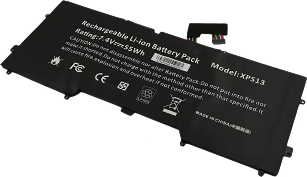 Batteria Avizar 7.4V 7430mAh per Dell XPS 13 Ultrabook | Ricambio Nero