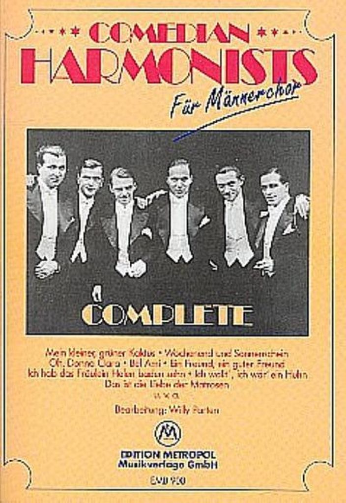 Parten, W: Comedian Harmonists Complete