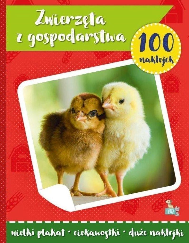Książeczka z naklejkami Zwierzęta z gospodarstwa - praca zbiorowa