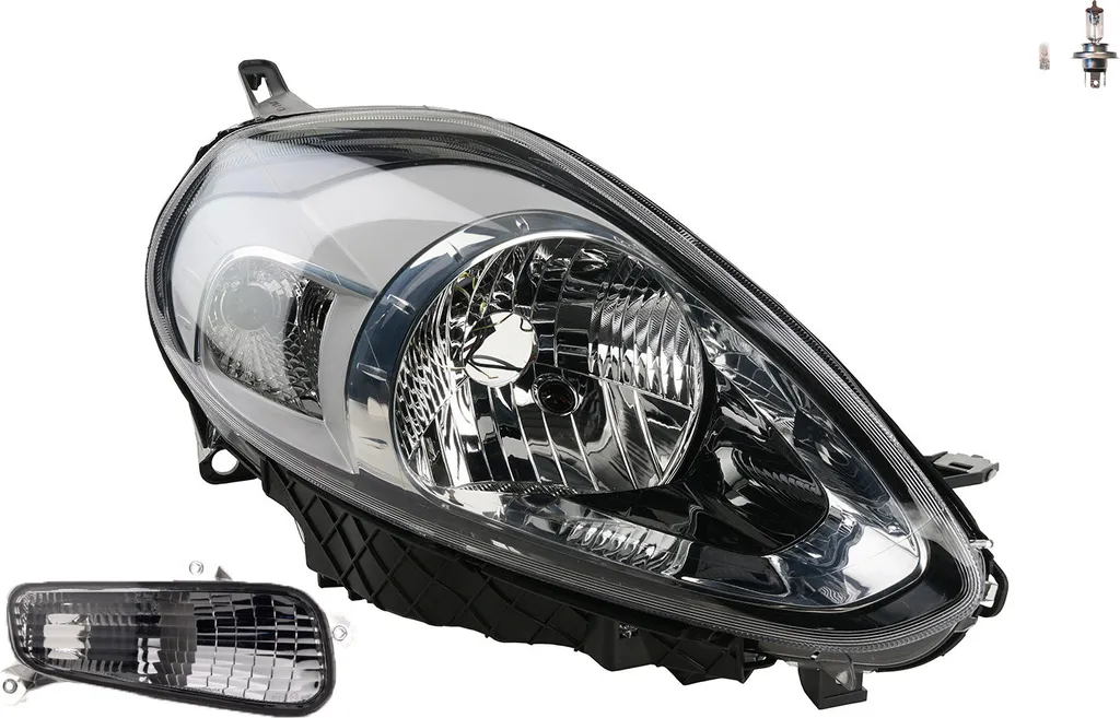 Johns, proiettore adatto per Fiat Punto 199 10/09- Lampadina destra inclusi gli indicatori di direzione