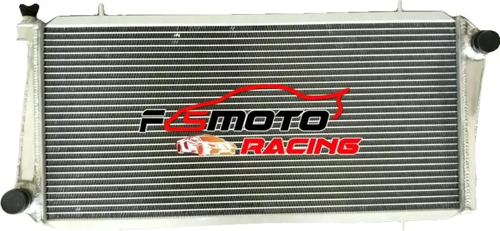 Radiateur aluminium haute performance avec faisceau renforcé 50mm argent