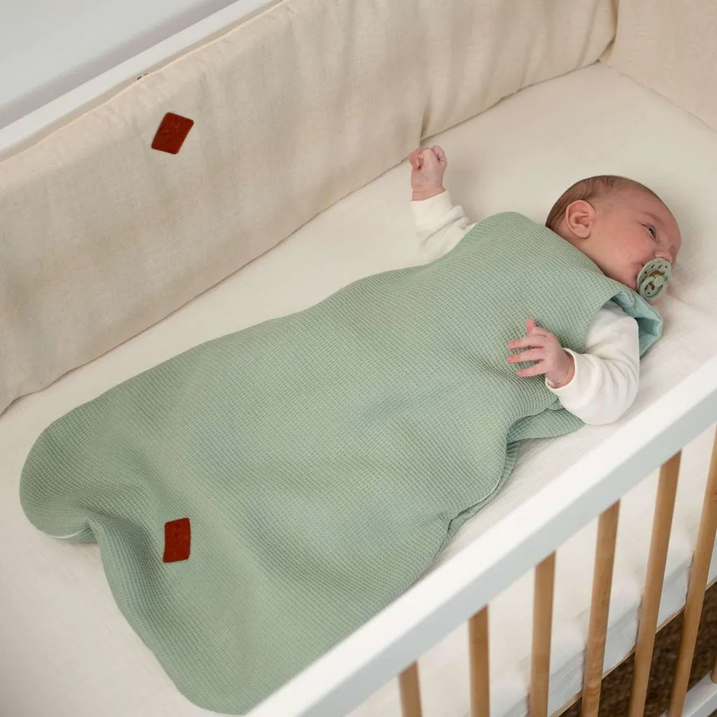 Sac de Couchage Bébé Luna Bleu Coton Bio 18-36 mois - Douceur Maximale