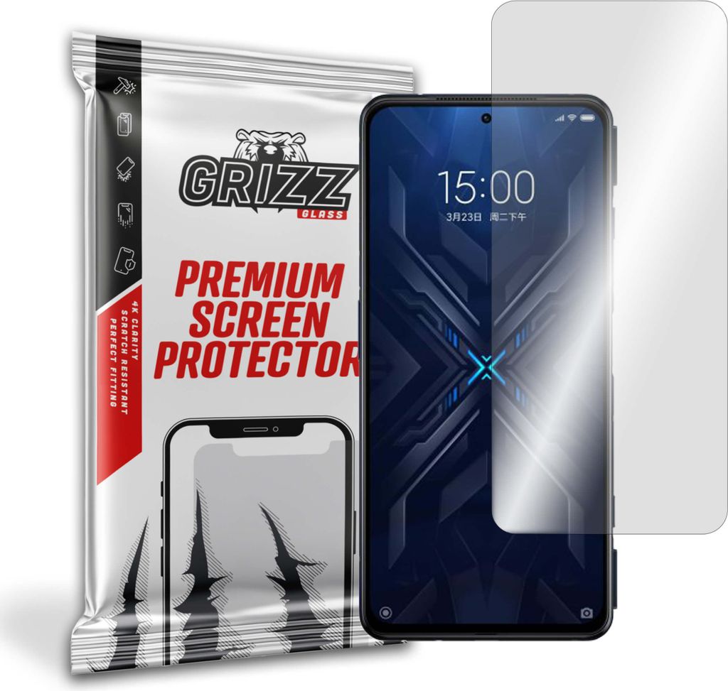 Hybriertes Glas GrizzGlass HybridGlass für Xiaomi Black Shark 4 5G