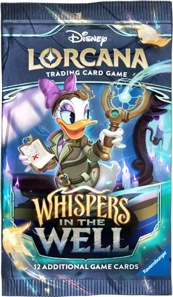 Disney Lorcana Whispers in the Well Booster Anglais pour Joueur et Fan