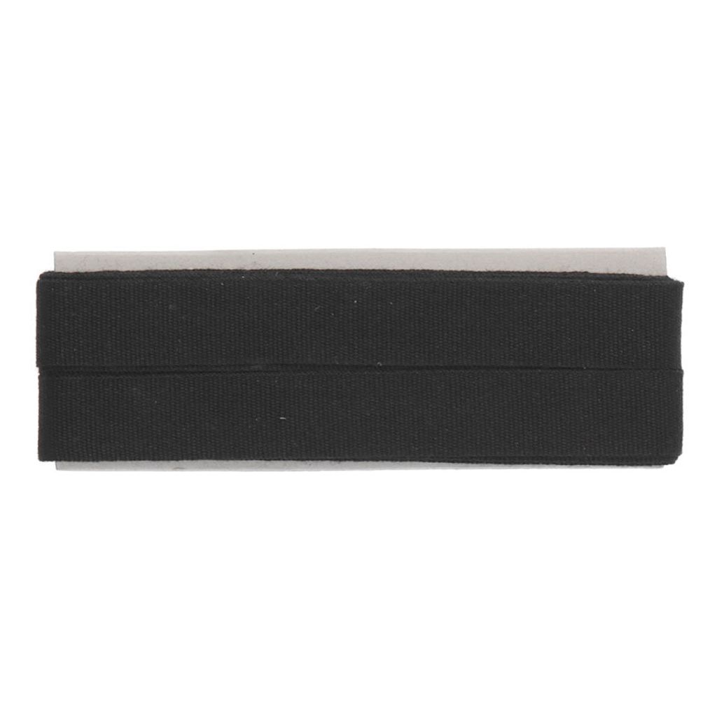 Prym Baumwollband aus reiner Baumwolle, 15 mm breit, in Schwarz, 5 Meter