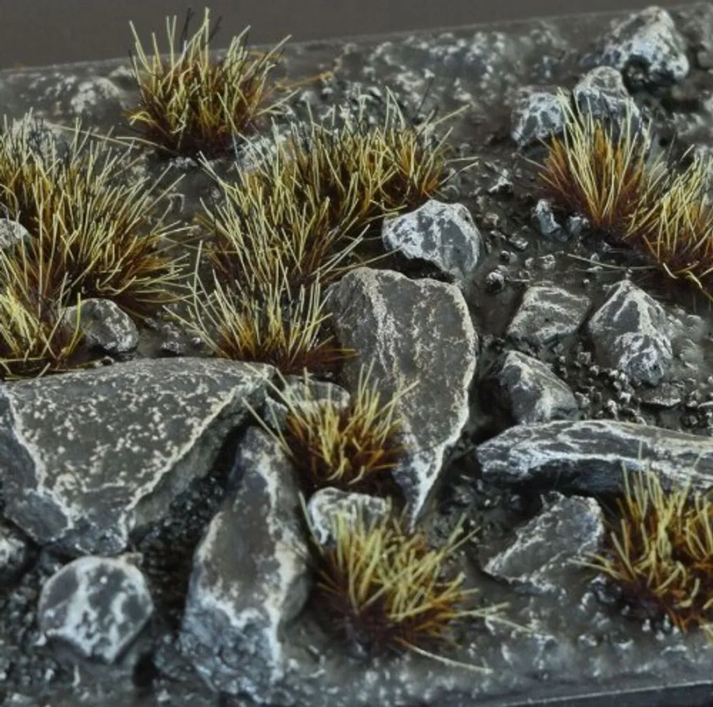 Gamers Grass Burned Tufts 6mm herbe calcinée autocollante haute qualité