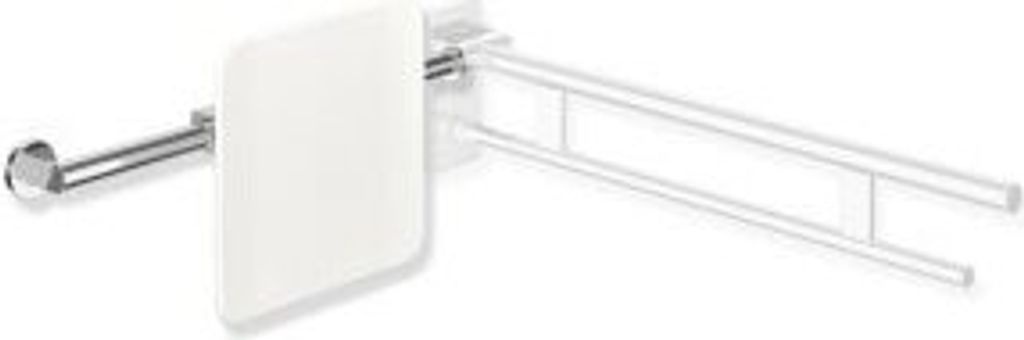 HEWI 900.51.90740 98 Rückenst.(BS),S. 900,T:150,re Wand, Produktbild 