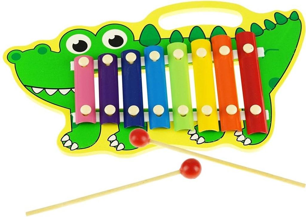 Bunte Krokodilbecken, Lernspielzeug für Kinder Produktbild 
