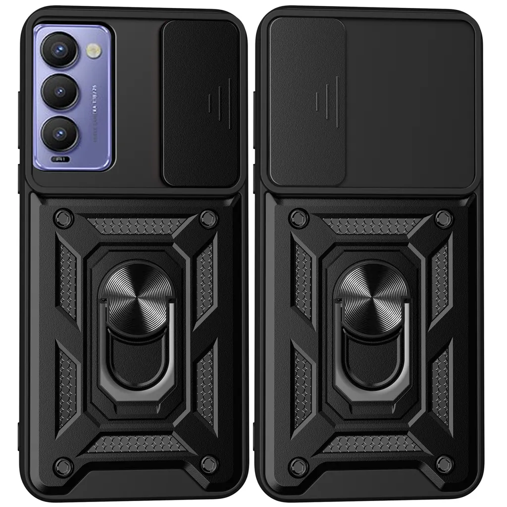 Offerta Custodia Tecno Camon 18/18P Blu - Protezione Totale 3 in 1