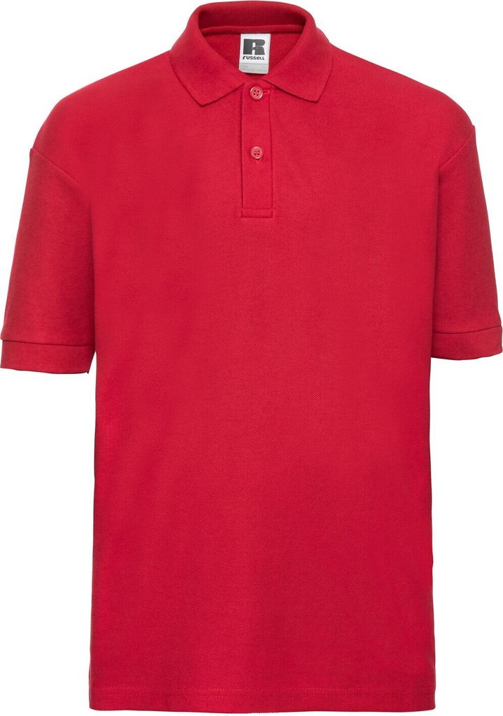 Russell - Poloshirt für Kinder RW10060 (128) (Leuchtend Rot)