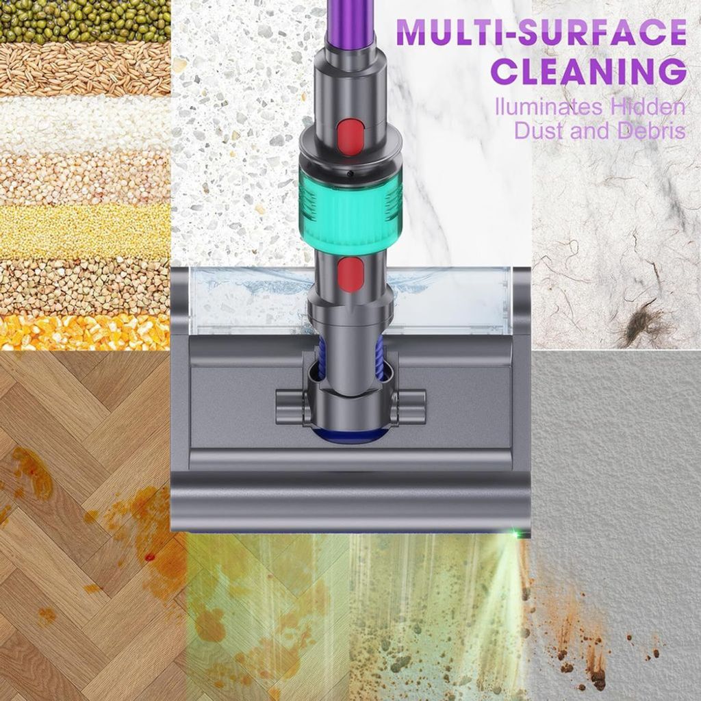 Elektrischer Wischaufsatz für Dyson V11 V10 V8 V7 V15 Produktbild 8