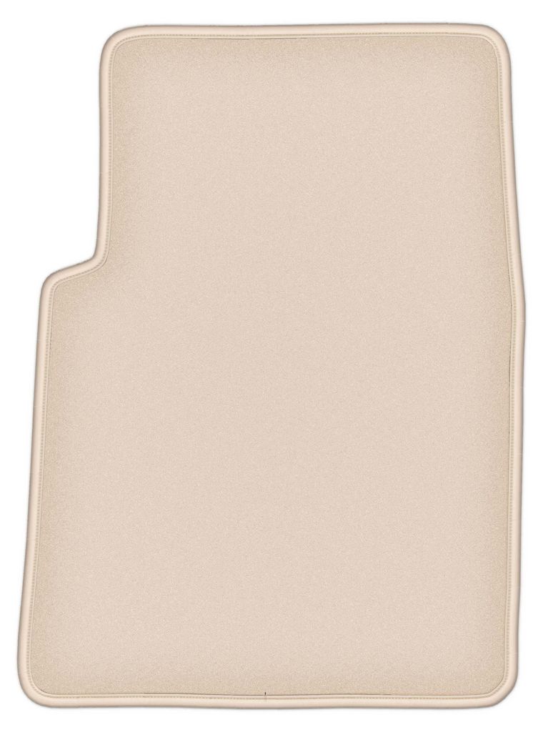 DURBAN Beige Velours-Fahrerfußmatte für Hyundai Galloper Produktbild 