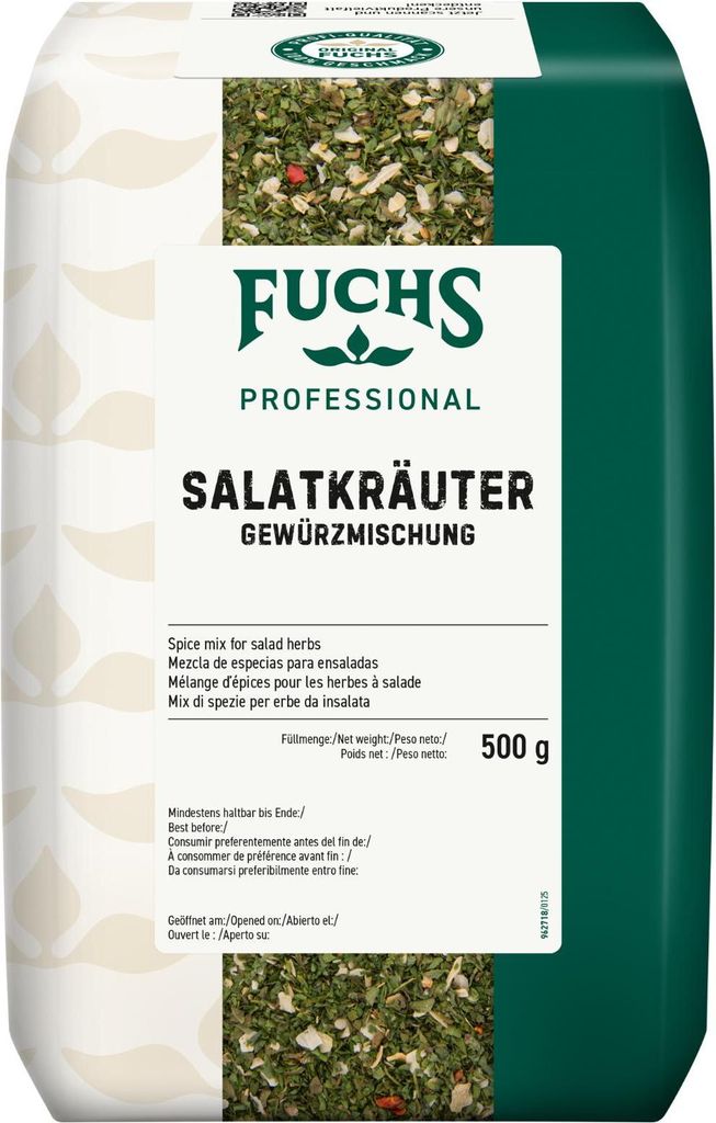 Fuchs Foodservice Salatkräuter Gewürzmischung aromatisch Packung 500g