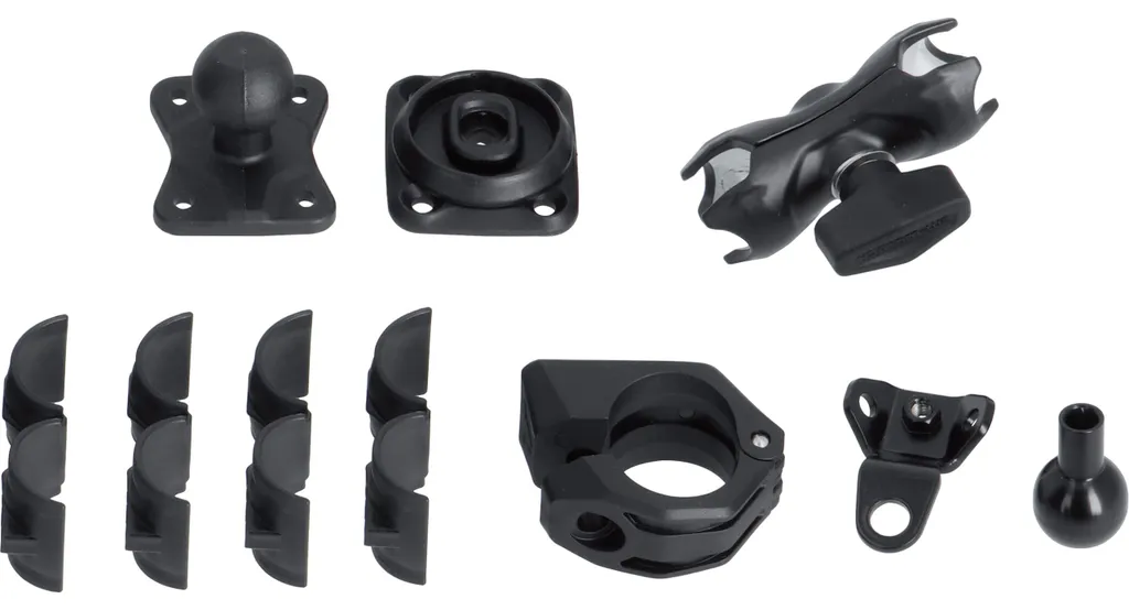 Kit GPS universel SW-MOTECH avec T-Lock et bras de serrage 2 pouces